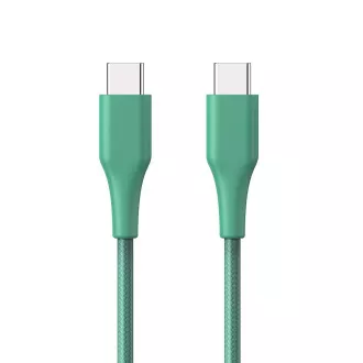 ER POWER kabel USB-C/C GRS 60W 120cm zielony