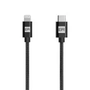 Kabel ER POWER USB-C/Lightning 200 cm czarny