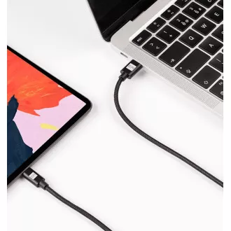 Kabel ER POWER USB-C/Lightning 200 cm czarny