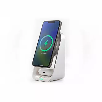 ER POWER Charging MFM MagSafe Stand 2w1 - biały
