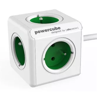 Przedłużacz gniazda. PowerCube EXTENDED, zielony, 5 gniazd, kabel 1,5 m Przedłużacz gniazda. PowerCube EXTENDED, zielony, 5 gniazd, kabel 1,5 m