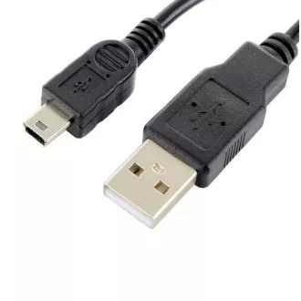 Kabel do transmisji danych Forever USB/miniUSB 1m 1A czarny