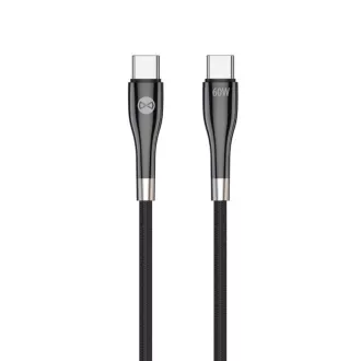 Kabel do transmisji danych Forever USB-C/USB-C 1m 60W Czarny