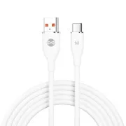 Kabel do transmisji danych Forever USB/USB-C 1m 66W biały