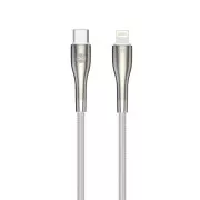 Forever USB-C/Lightning Data Cable 1m 27W biały