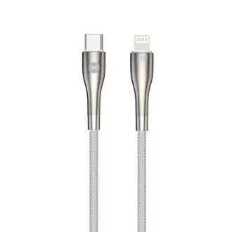 Forever USB-C/Lightning Data Cable 1m 27W biały