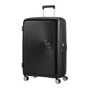 American Tourister Soundbox Spinner 77 Exp. Czarny