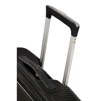 American Tourister Soundbox Spinner 77 Exp. Czarny