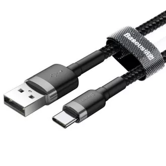 Baseus CATKLF-BG1 Kabel USB-C 3A 1m szaro-czarny
