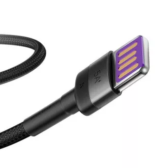 Baseus CATKLF-PG1 Kabel do szybkiego ładowania danych Cafule USB dwustronny do USB 40W 1m szary/czarny