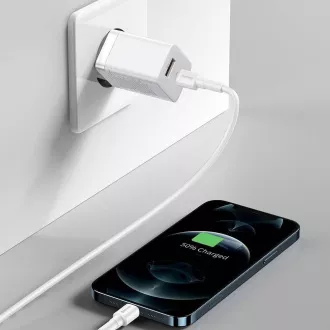Baseus CCSUPP-E02 Super Si Quick Charger USB   USB-C 30W biały