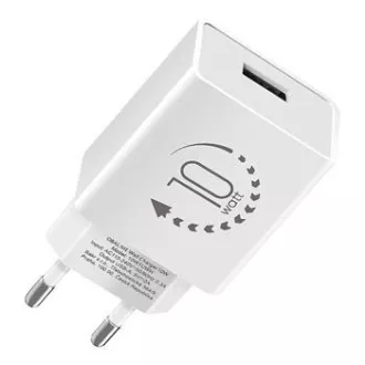 OPAKOWANIE:Ładowarka podróżna ME USB-A 10W biała