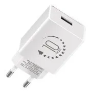 OPAKOWANIE:Ładowarka podróżna ME USB-A 10W biała