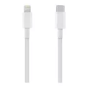 OPAKOWANIE: Kabel ME Fast Charge USB-C/Lightning 1 m biały