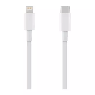 OPAKOWANIE: Kabel ME Fast Charge USB-C/Lightning 1 m biały
