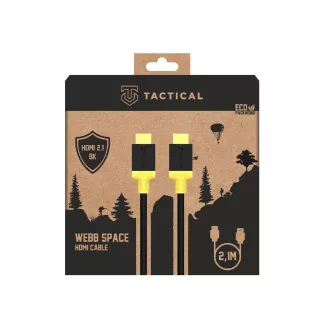 Tactical Webb Space HDMI 2.1 8K 2,1m czarny/żółty