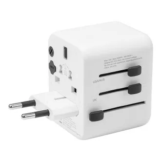 Taktyczny adapter podróżny PTP biały