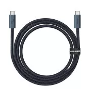 Baseus Flash Series 2 Kabel do transmisji danych USB-C - USB-C 240W 1m Cluster Czarny