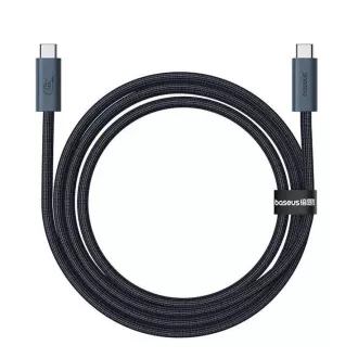 Baseus Flash Series 2 Kabel do transmisji danych USB-C - USB-C 240W 1m Cluster Czarny