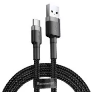 Baseus Kabel do transmisji danych Cafule USB-C 2m 2A szaro-czarny