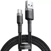 Baseus Kabel do transmisji danych Cafule USB-C 3m 2A szaro-czarny