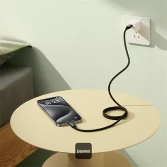 Baseus Data Magnetic Cable Tungsten Gold USB-C/USB-C 1m 100W czarny