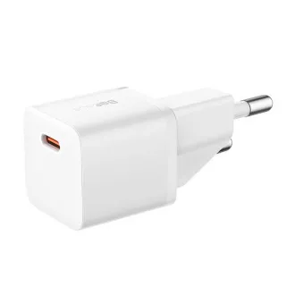 Szybka ładowarka Baseus GaN5 Mini 20W EU biała