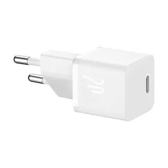 Szybka ładowarka Baseus GaN5 Mini 20W EU biała