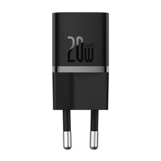 Szybka ładowarka Baseus GaN5 Mini 20W EU czarna