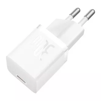 Szybka ładowarka Baseus GaN5 Mini 30W EU biała