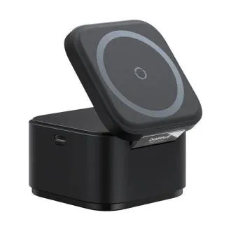 Baseus MagPro 3w1 Magnetyczna ładowarka bezprzewodowa 25W Cosmic Black Baseus MagPro 3w1 Magnetyczna ładowarka bezprzewodowa 25W Cosmic Black