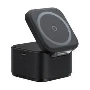 Baseus MagPro 3w1 Magnetyczna ładowarka bezprzewodowa 25W Cosmic Black