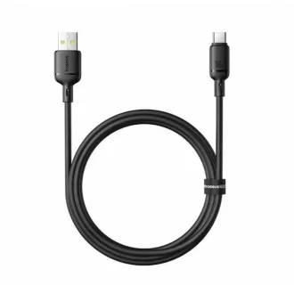 Baseus Silky Kabel USB/USB-C do szybkiego ładowania 1m 100W czarny