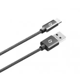 Kabel ALIGATOR PREMIUM 2A, Micro USB 50 cm, czarny Kabel ALIGATOR PREMIUM 2A, Micro USB 50 cm, czarny