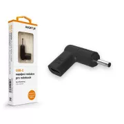 Zasilacz Aligator USB-C 3,0 x 1,0 mm do laptopów Acer/Samsung