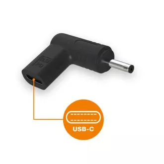 Zasilacz Aligator USB-C 3,0 x 1,0 mm do laptopów Acer/Samsung