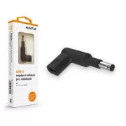 Zasilacz Alligator USB-C 4,8 x 1,7 mm (przedłużony) do laptopów Asus/Compaq/HP