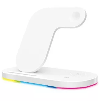 Aligator Smart Station A z bezprzewodowym ładowaniem 3w1, 15W