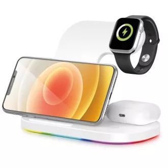 Aligator Smart Station A z bezprzewodowym ładowaniem 3w1, 15W