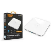ALIGATOR Ładowarka bezprzewodowa Aligator Pure-Pad 15W, biała