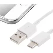 Kabel do transmisji danych Samsung Type-C biały (luzem)