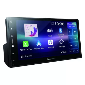 Radio samochodowe Pioneer SPH-DA77DAB 2DIN, 6,8" LCD, DAB , CarPlay, Android Auto, Wi-Fi, Bluetooth