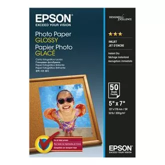 EPSON Photo Paper Glossy 13x18cm 50 arkuszy EPSON Photo Paper Glossy 13x18cm 50 arkuszy