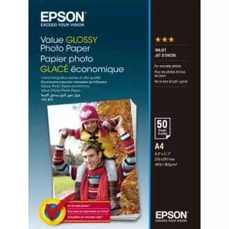 Błyszczący papier fotograficzny EPSON Value A4 50 arkuszy