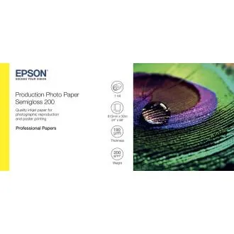Papier fotograficzny EPSON Production Photo Paper Semigloss 200, 24" x 30 m Papier fotograficzny EPSON Production Photo Paper Semigloss 200, 24" x 30 m