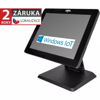 Virtuos BPOS BP-1588, 15" LCD LED, 400 cd/m2, i3-1011U, 8GB RAM, 256GB SSD, Win11 IoT, czarny