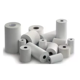 Szerokość papieru termicznego 57 mm, długość rolki 30 m, zagłębienie 12 mm (średnica rolki do 50 mm) 10 opakowań (150TE, 200TE) Szerokość papieru termicznego 57 mm, długość rolki 30 m, zagłębienie 12 mm (średnica rolki do 50 mm) 10 opakowań (150TE, 200TE)