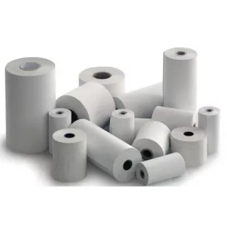 Szerokość papieru termicznego 57 mm, długość rolki 9 m, zagłębienie 12 mm (średnica rolki do 30 mm)