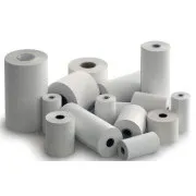 Szerokość papieru termicznego 57 mm, długość rolki 9 m, zagłębienie 12 mm (średnica rolki do 30 mm)