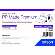 Etykieta matowa PP Premium, 102 mm x 51 mm, 535 etykiet
